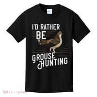 Ruffed Grouse Bird Gift Hunting Spruce Grouse Kids T-Shirt thumb 0