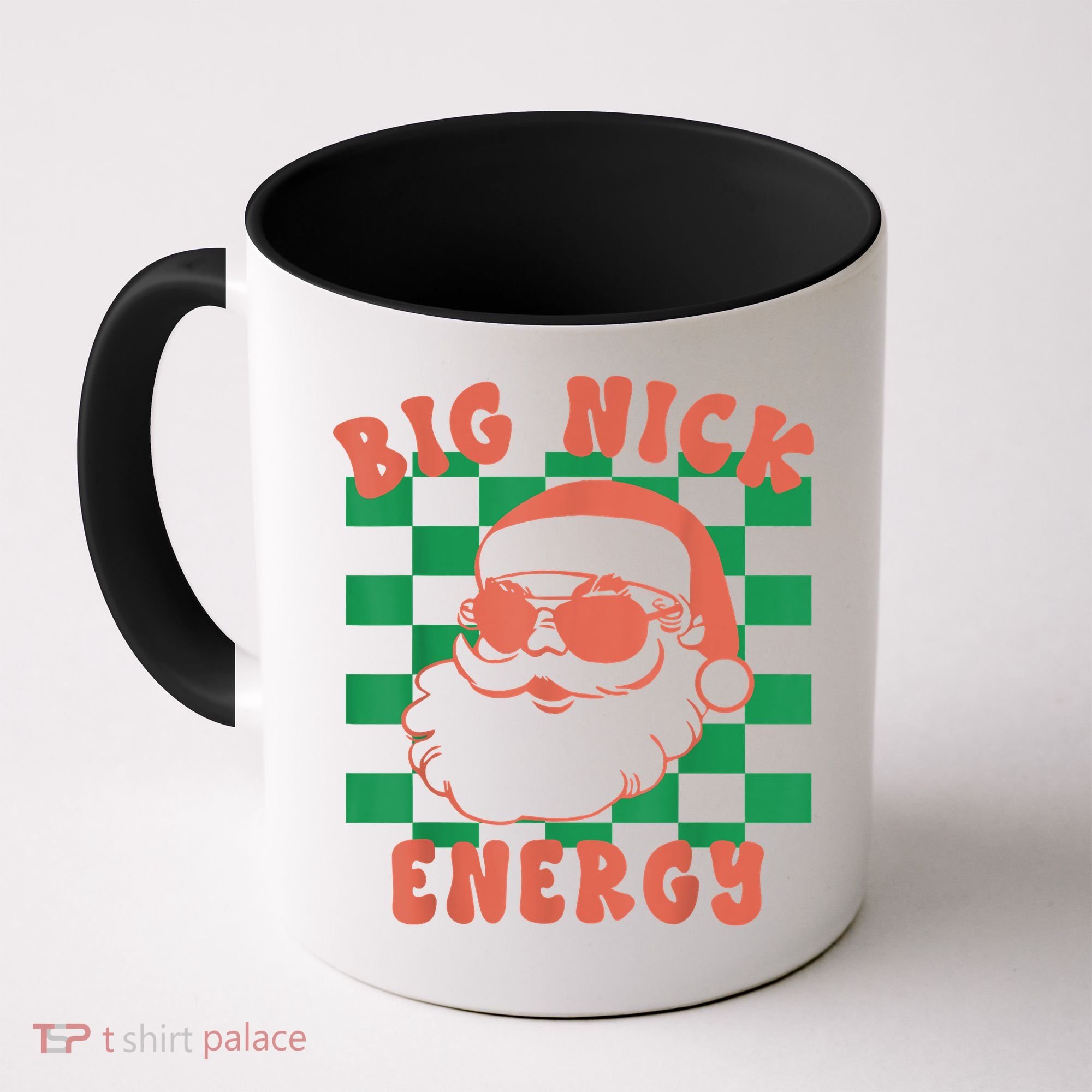 Retro Groovy Big Nick Santa Energy Christmas Trendy 2022 Coffee Mug