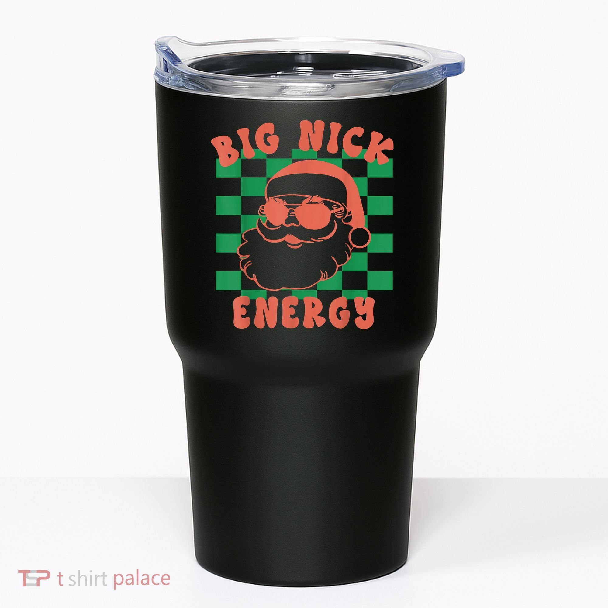 Retro Groovy Big Nick Santa Energy Christmas Trendy 2022 Tumbler