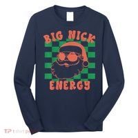 Retro Groovy Big Nick Santa Energy Christmas Trendy 2022 Long Sleeve Shirt thumb 0