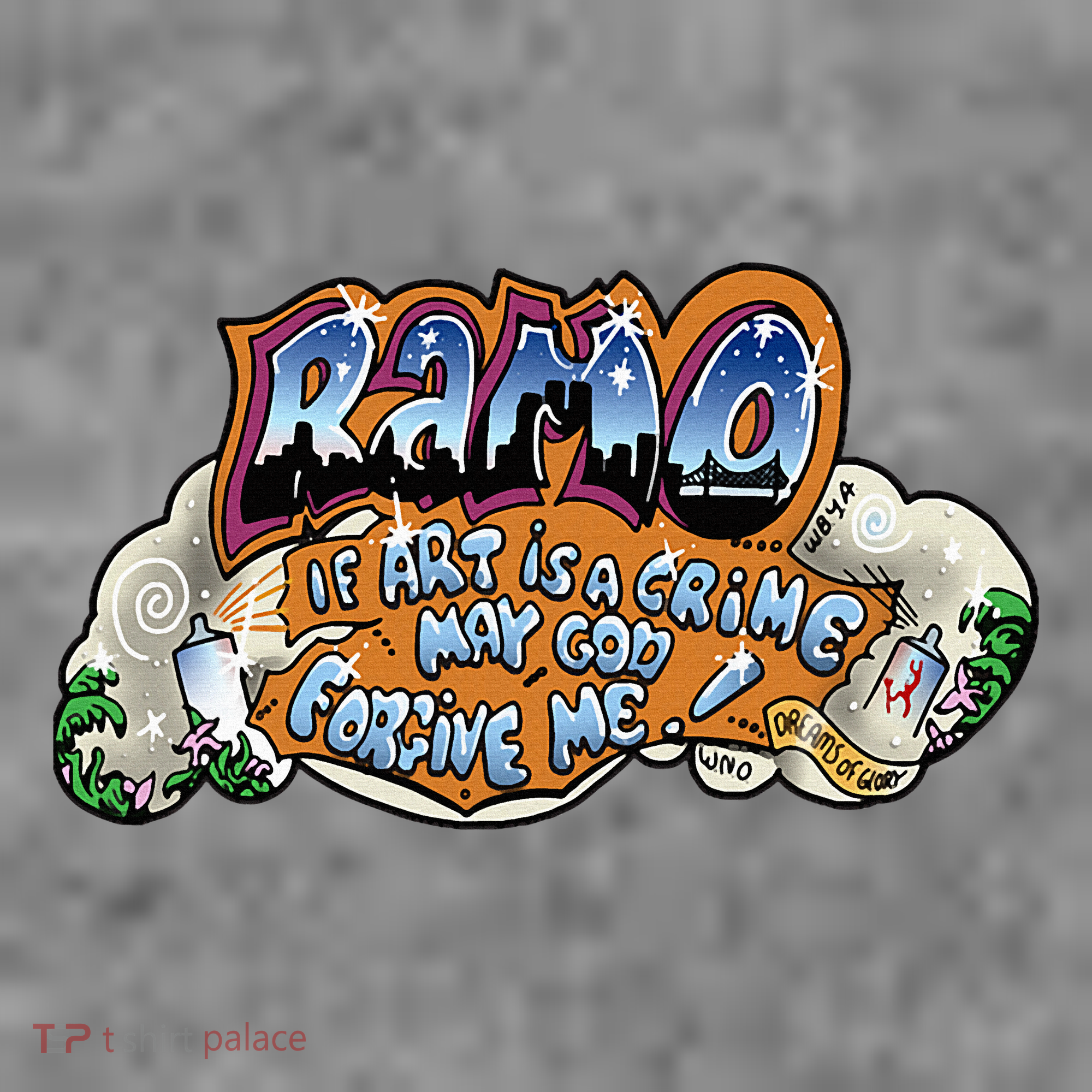 Ramo Graffiti Beat Street Toddler Hoodie