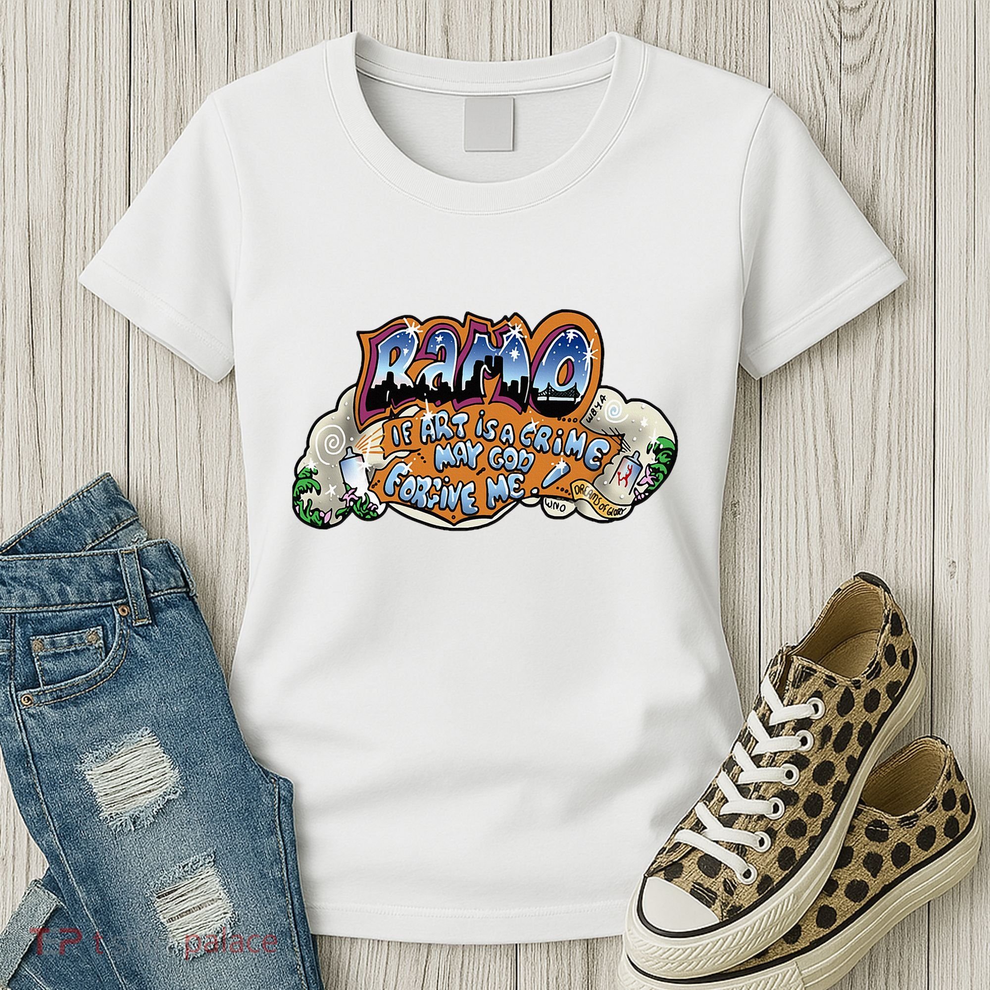 Ramo Graffiti Beat Street Women's T-Shirt