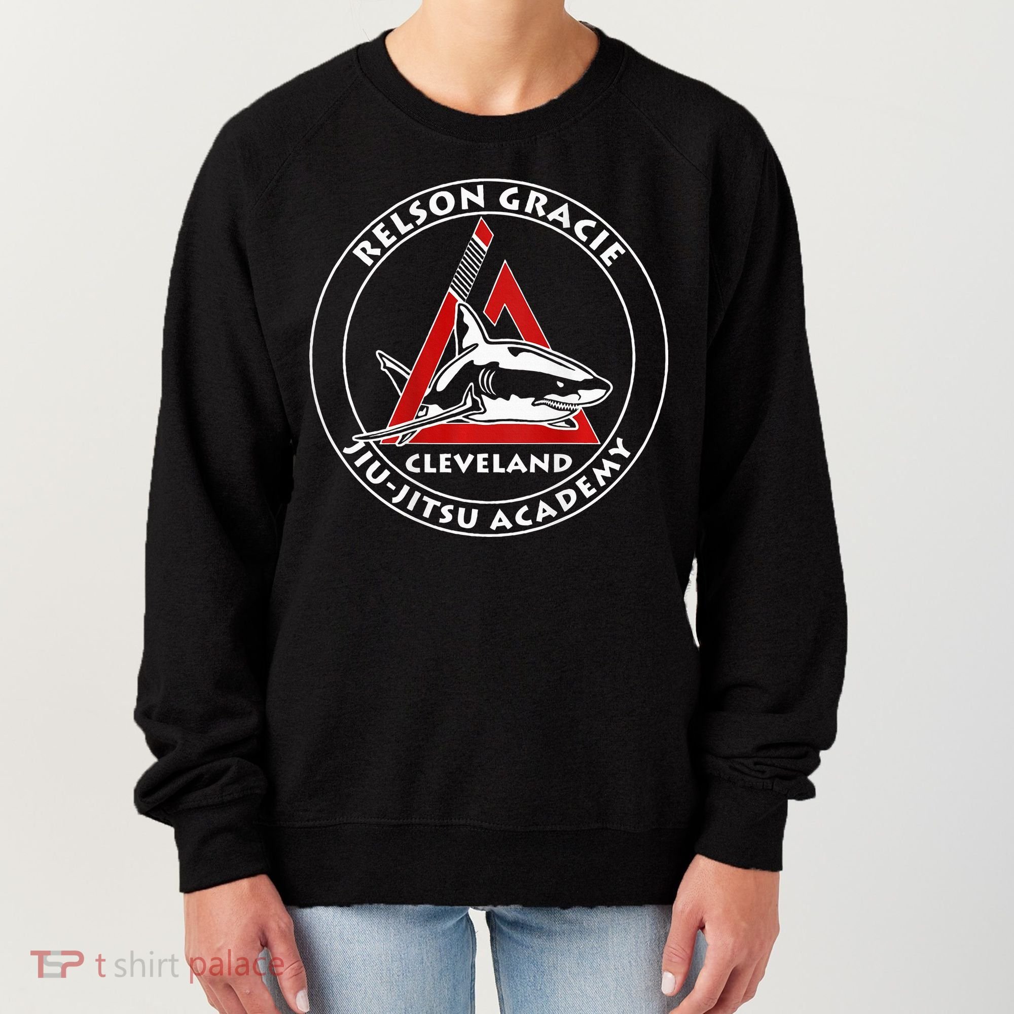 Relson Gracie Cleveland Jiujitsu Red Belt Women's Sweatshirt