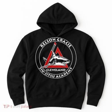 Relson Gracie Cleveland Jiujitsu Red Belt Hoodie