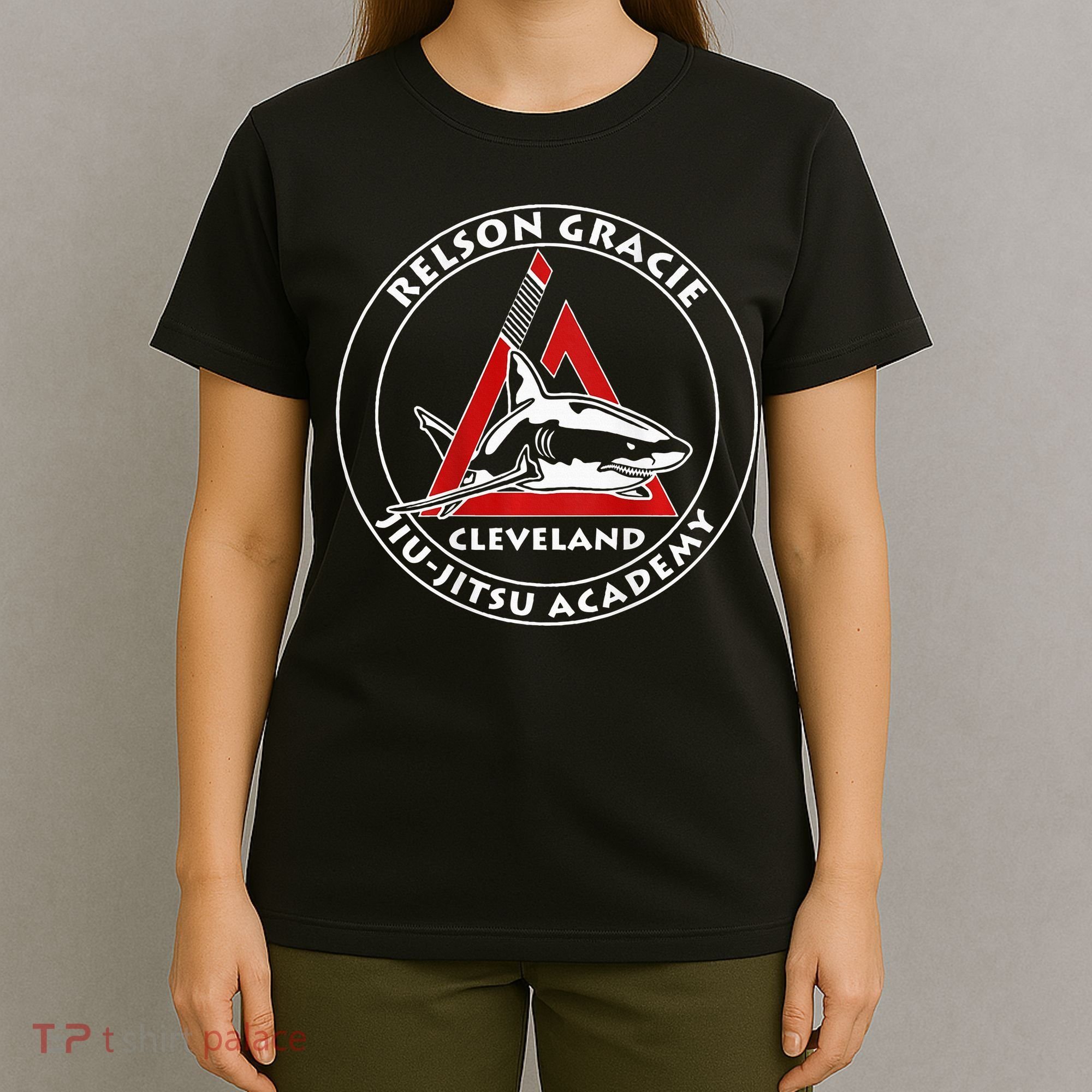 Relson Gracie Cleveland Jiujitsu Red Belt T-Shirt