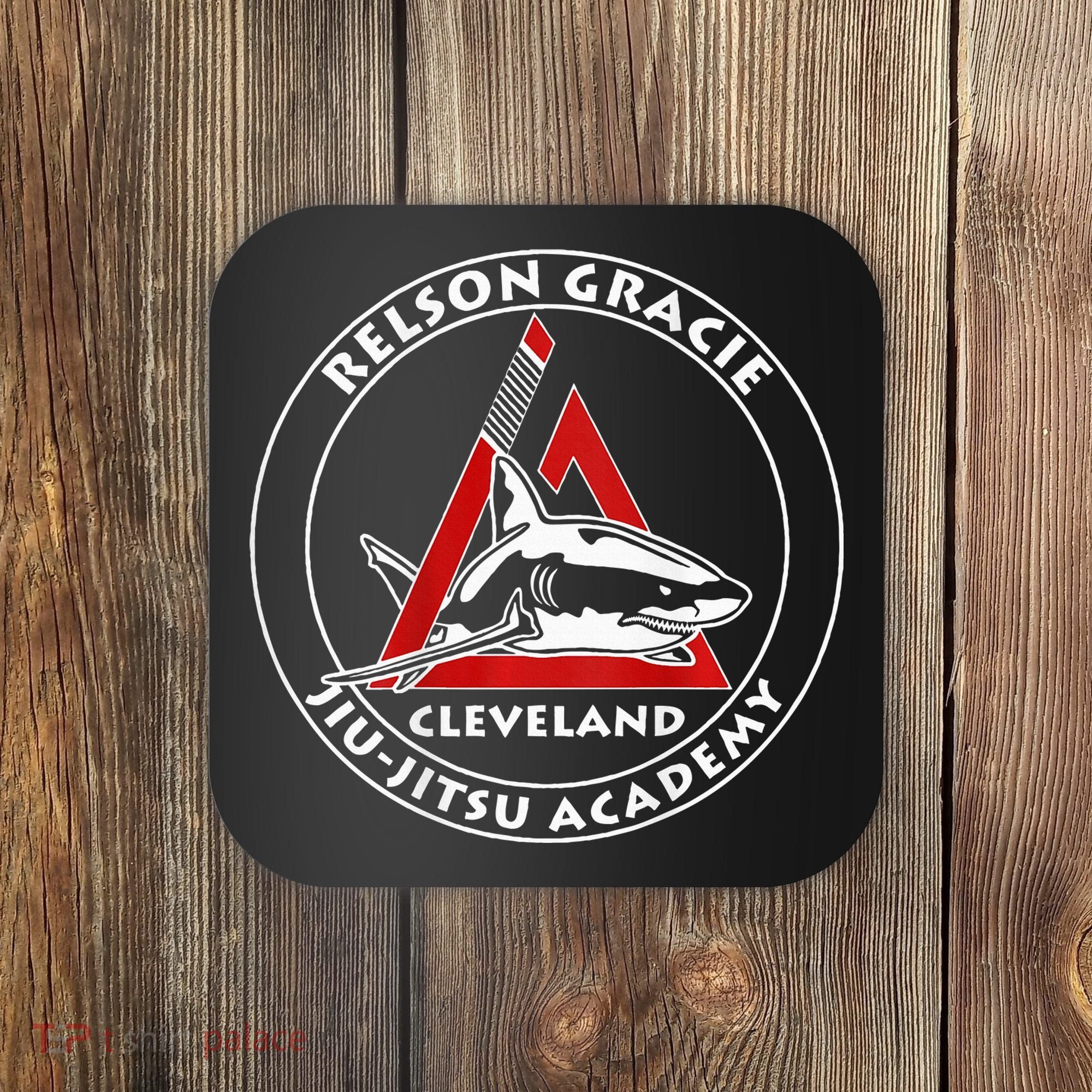 Relson Gracie Cleveland Jiujitsu Red Belt Coaster