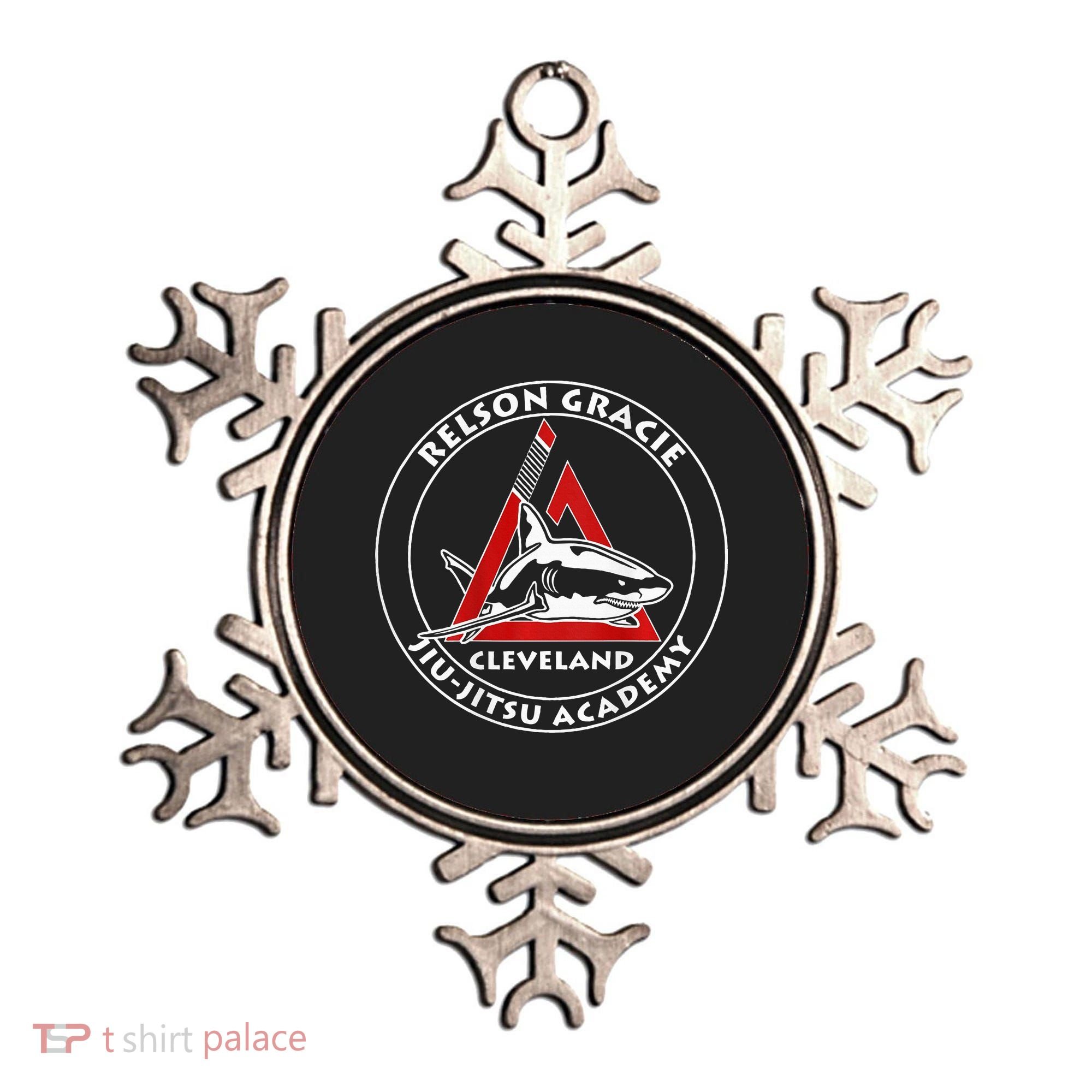 Relson Gracie Cleveland Jiujitsu Red Belt Ornament