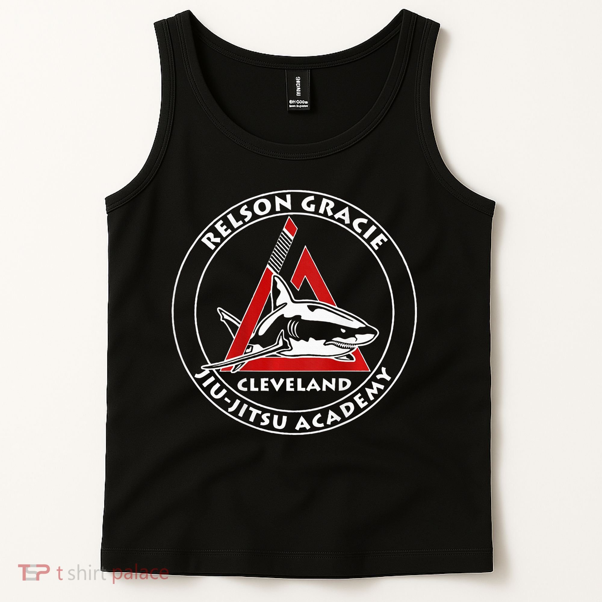Relson Gracie Cleveland Jiujitsu Red Belt Tank Top