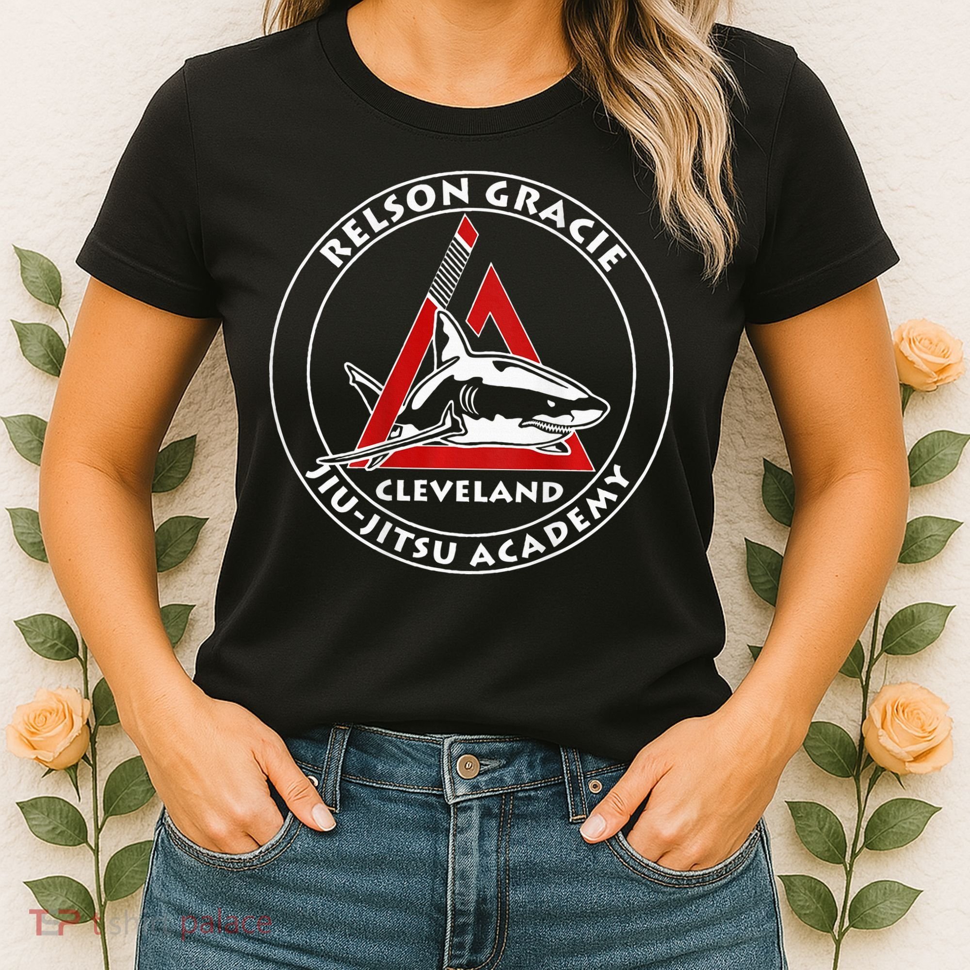 Relson Gracie Cleveland Jiujitsu Red Belt Women's T-Shirt