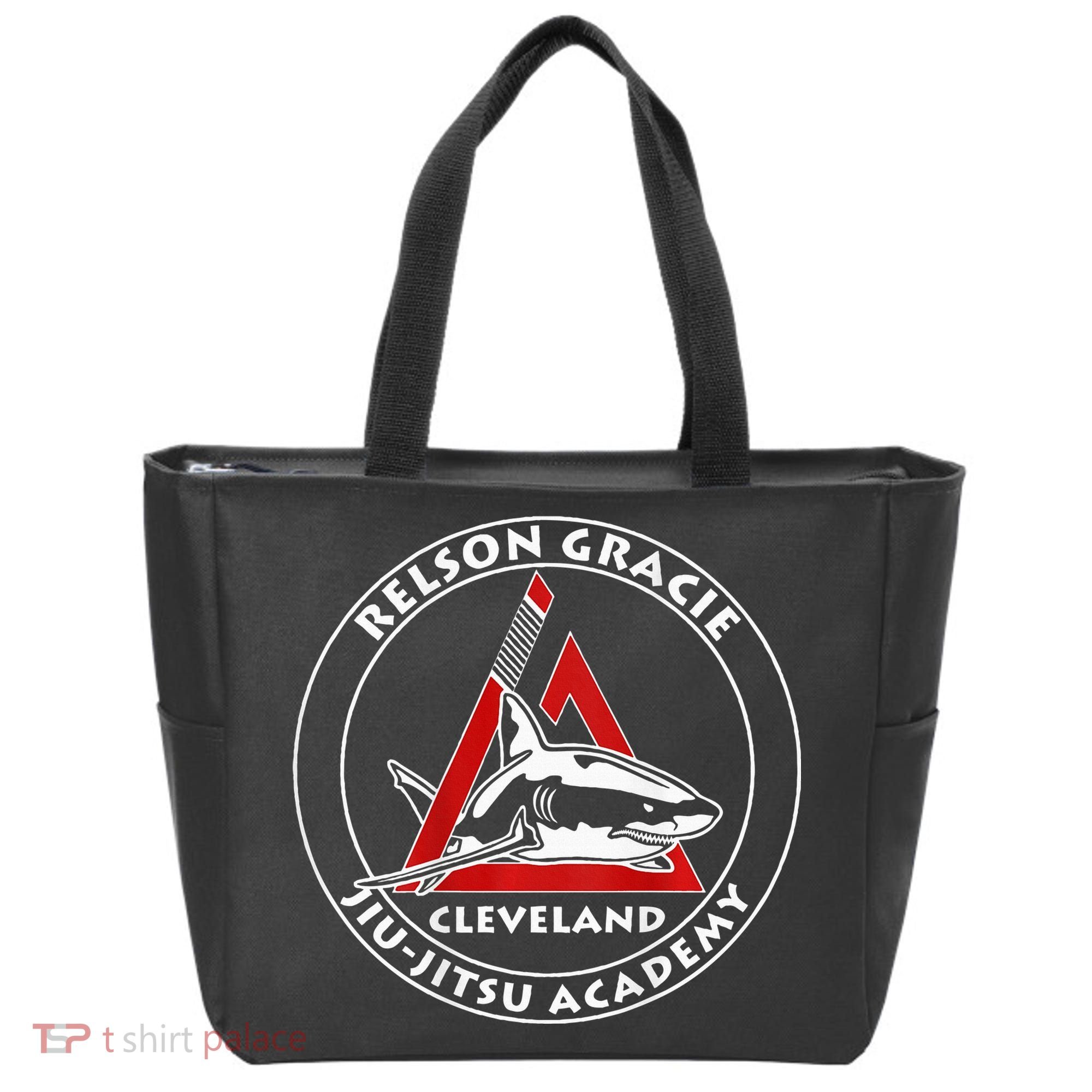 Relson Gracie Cleveland Jiujitsu Red Belt Tote Bag