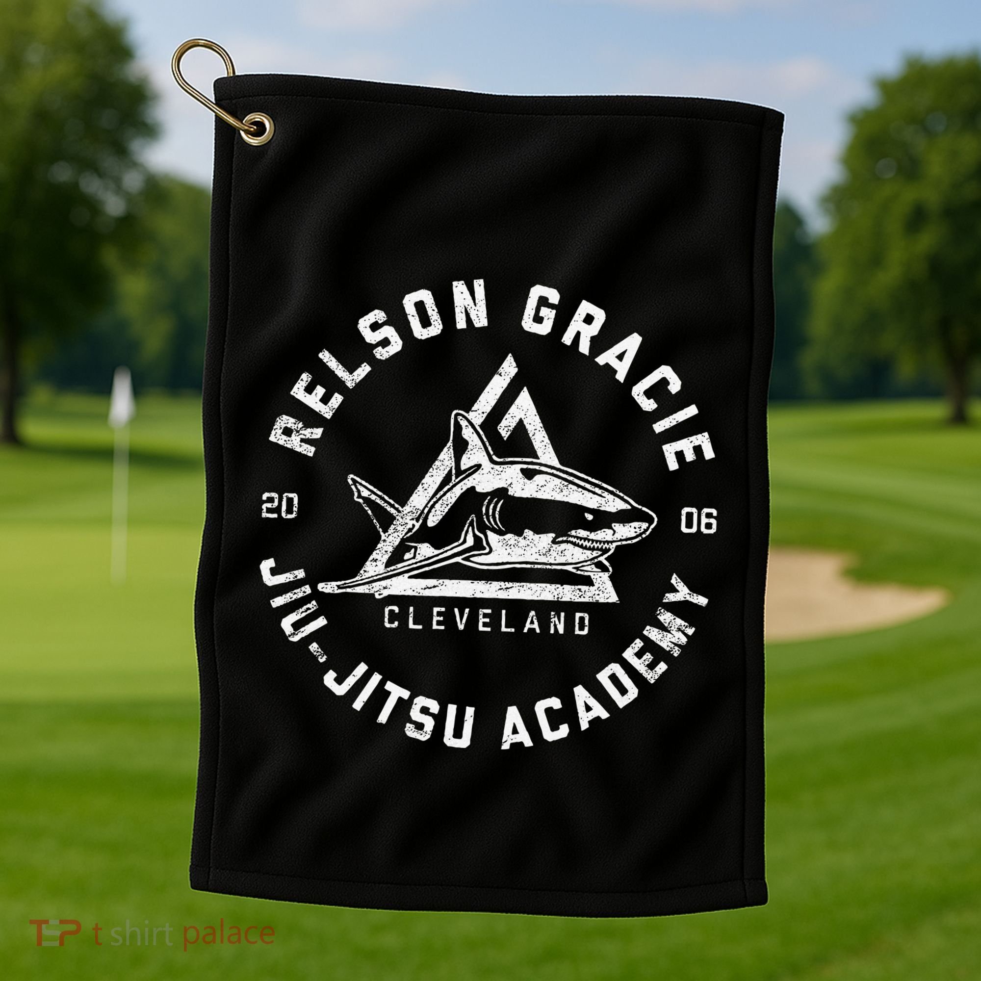 Relson Gracie Cleveland Jiujitsu Golf Towel