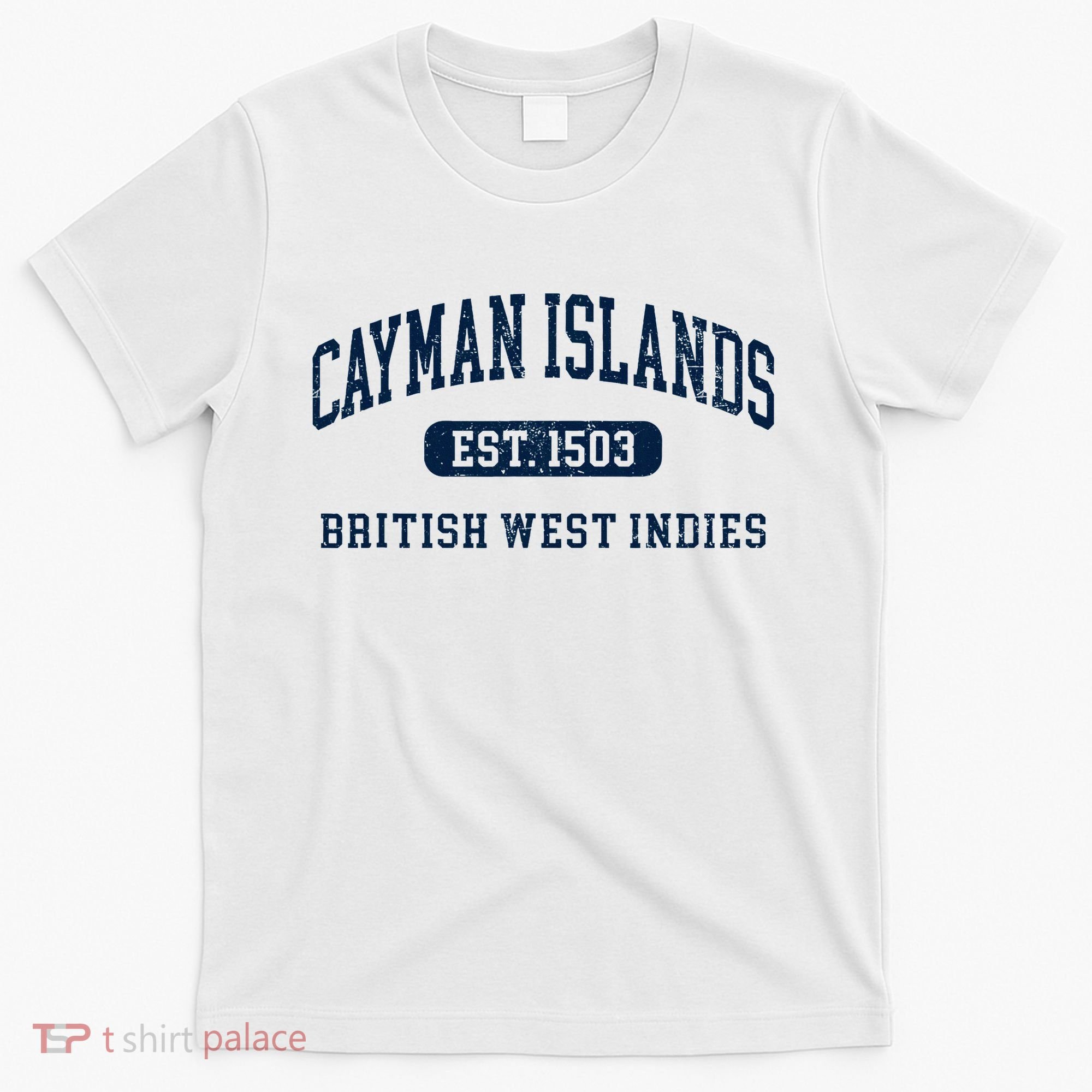 Retro Grand Cayman Islands 1503 Vintage Vacation Souvenir T-Shirt