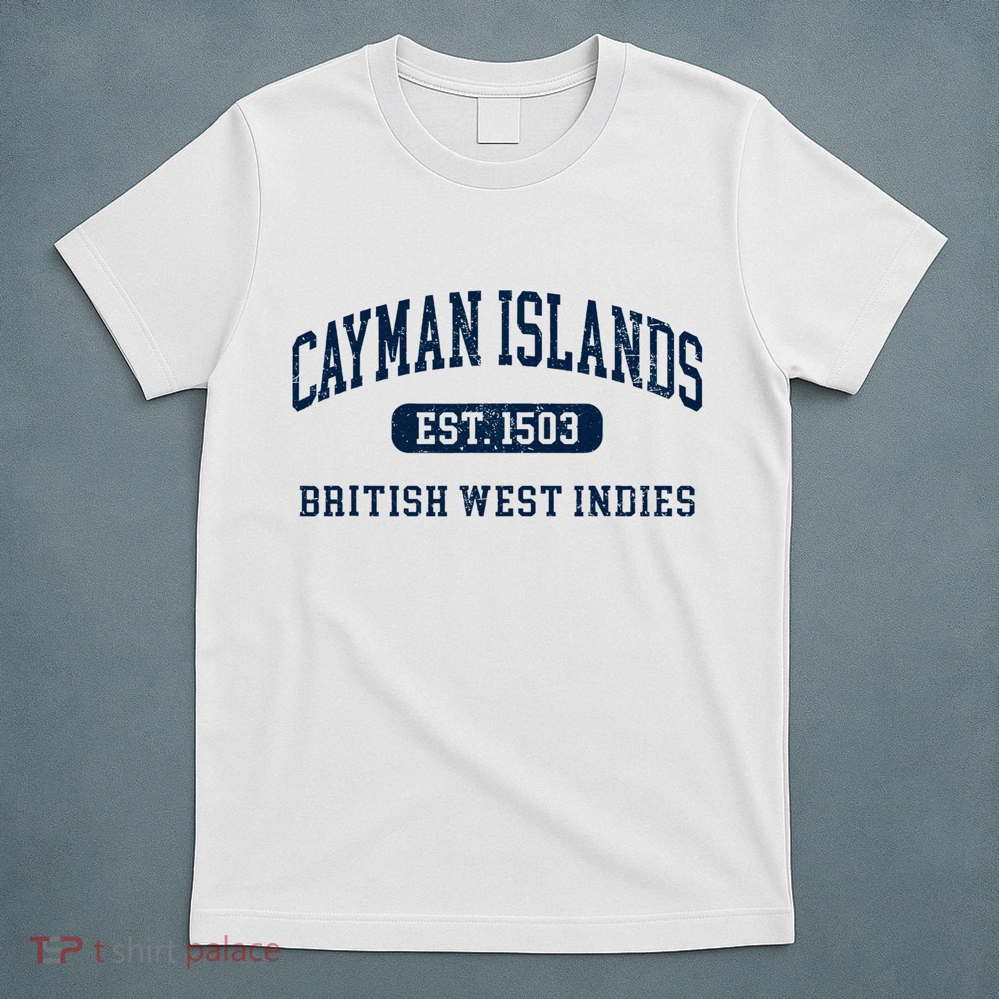 Retro Grand Cayman Islands 1503 Vintage Vacation Souvenir T-Shirt