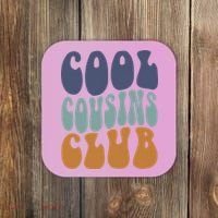 Retro Groovy Cool Cousin Club Coaster thumb 0