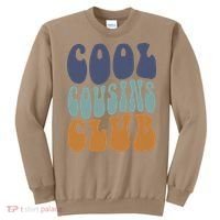 Retro Groovy Cool Cousin Club Sweatshirt thumb 0