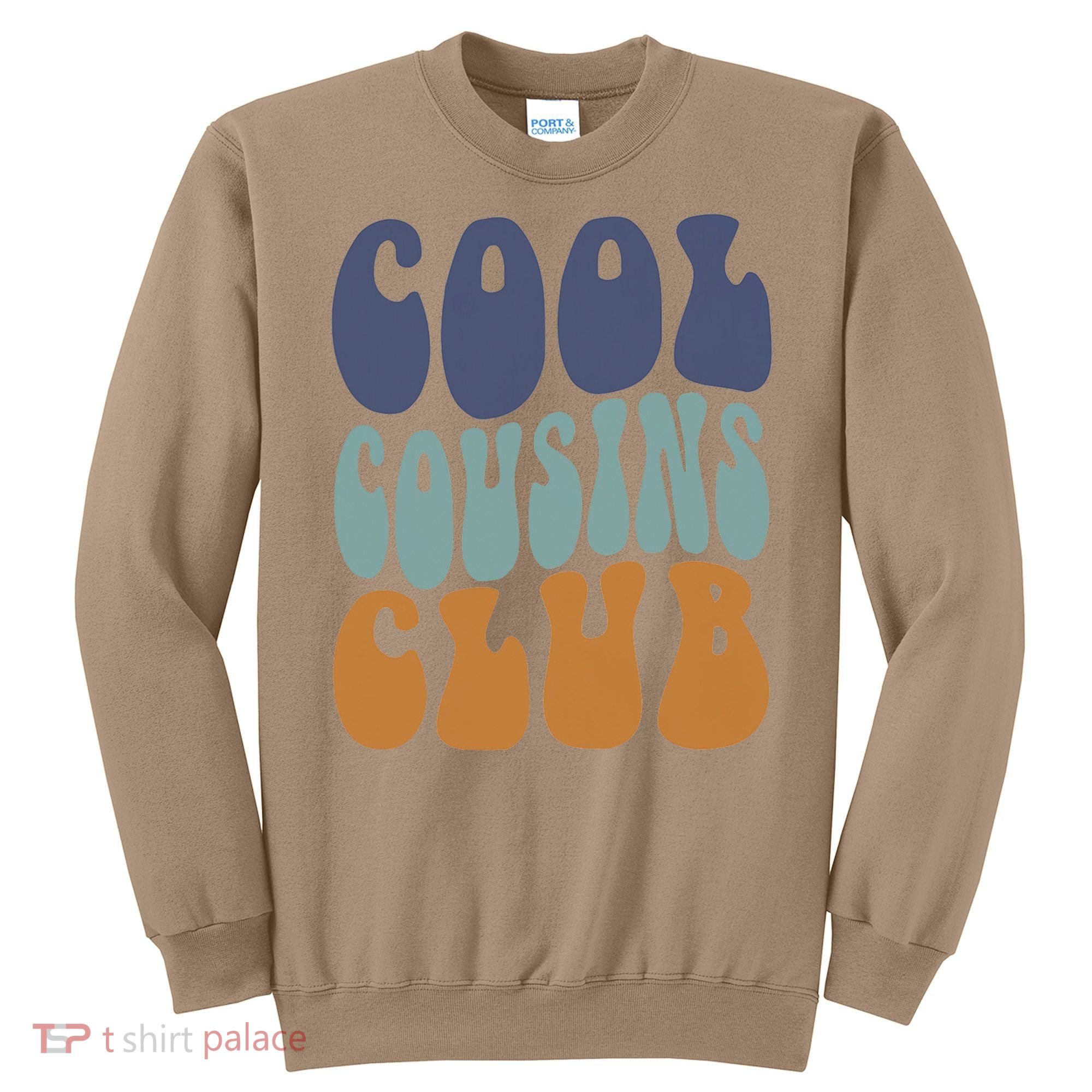 Retro Groovy Cool Cousin Club Sweatshirt