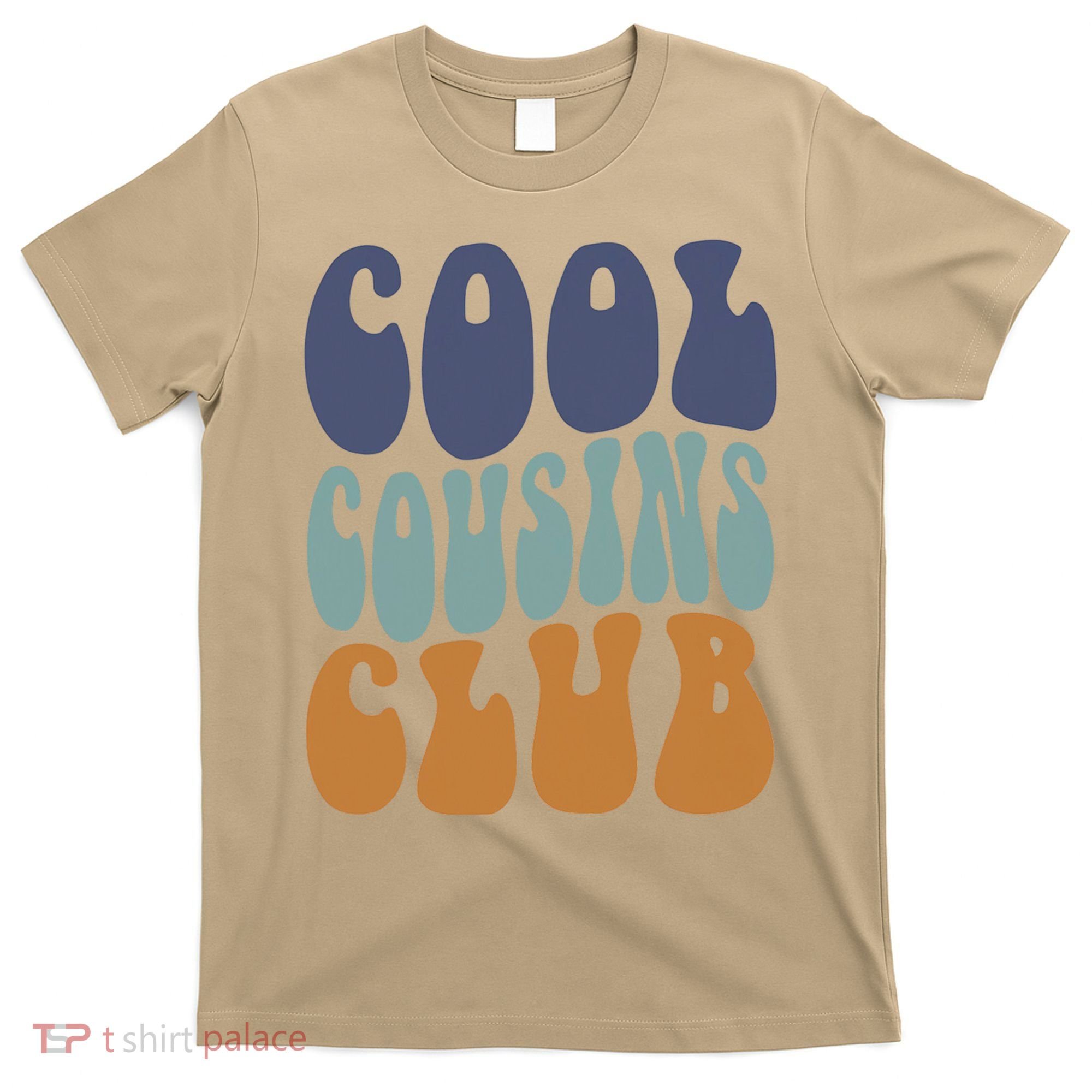 Retro Groovy Cool Cousin Club T-Shirt