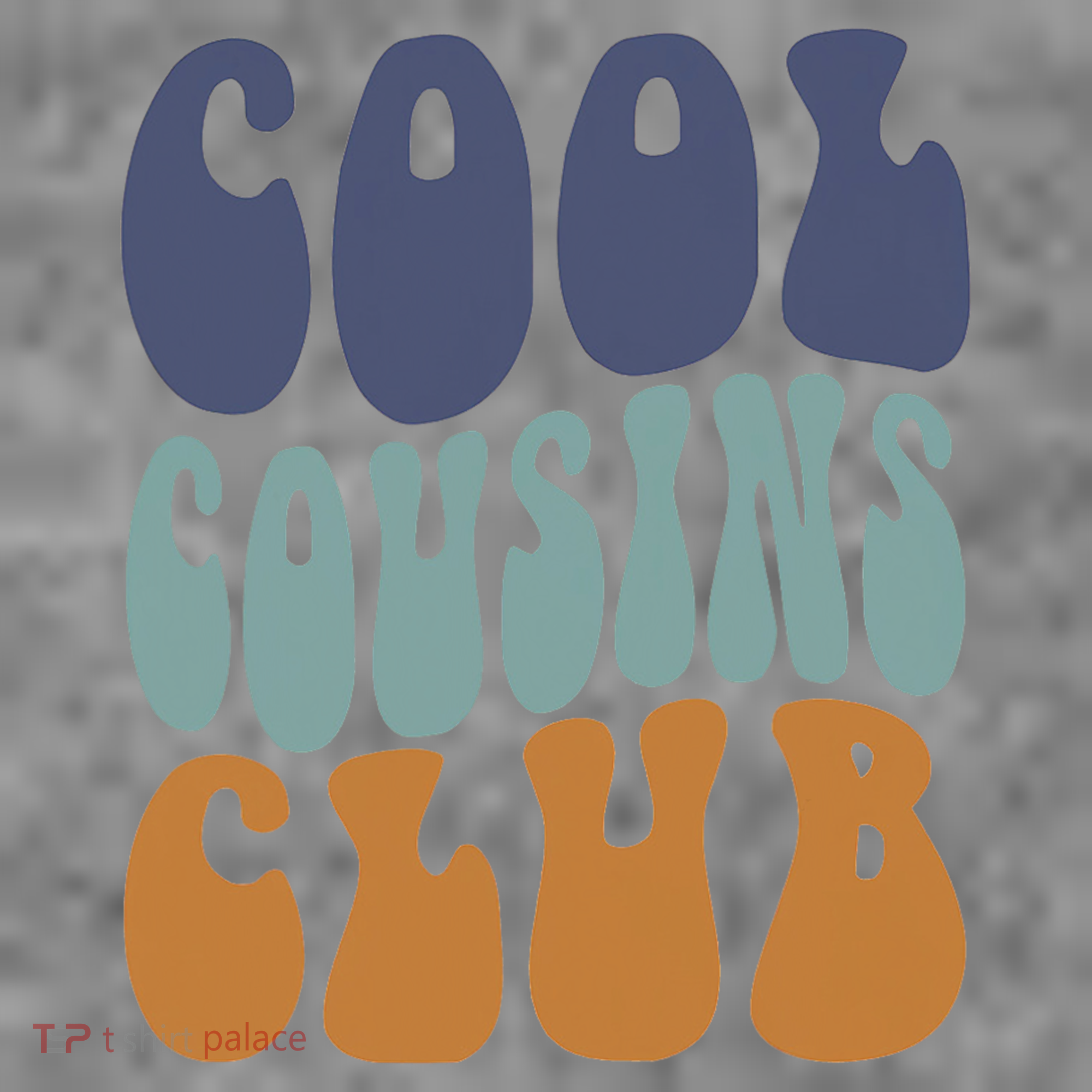 Retro Groovy Cool Cousin Club Toddler Hoodie