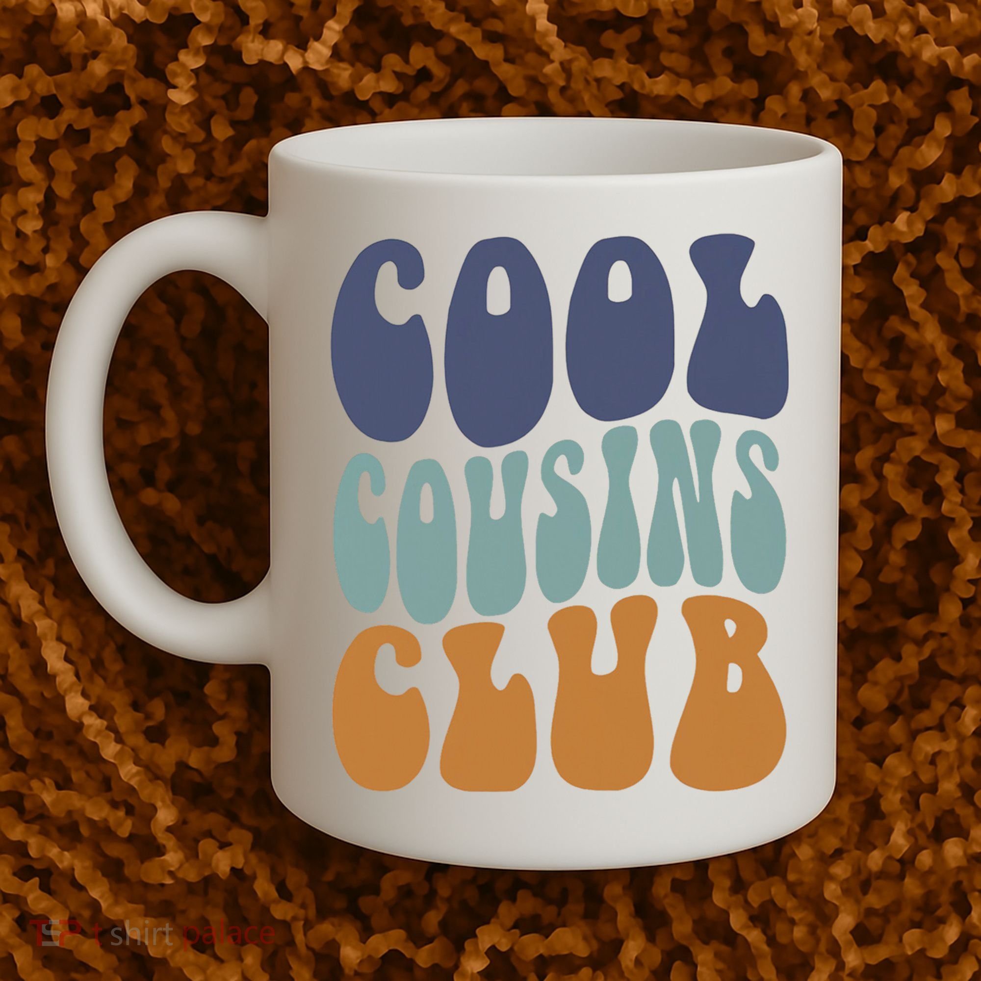 Retro Groovy Cool Cousin Club Coffee Mug