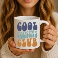 Retro Groovy Cool Cousin Club Coffee Mug thumb 3