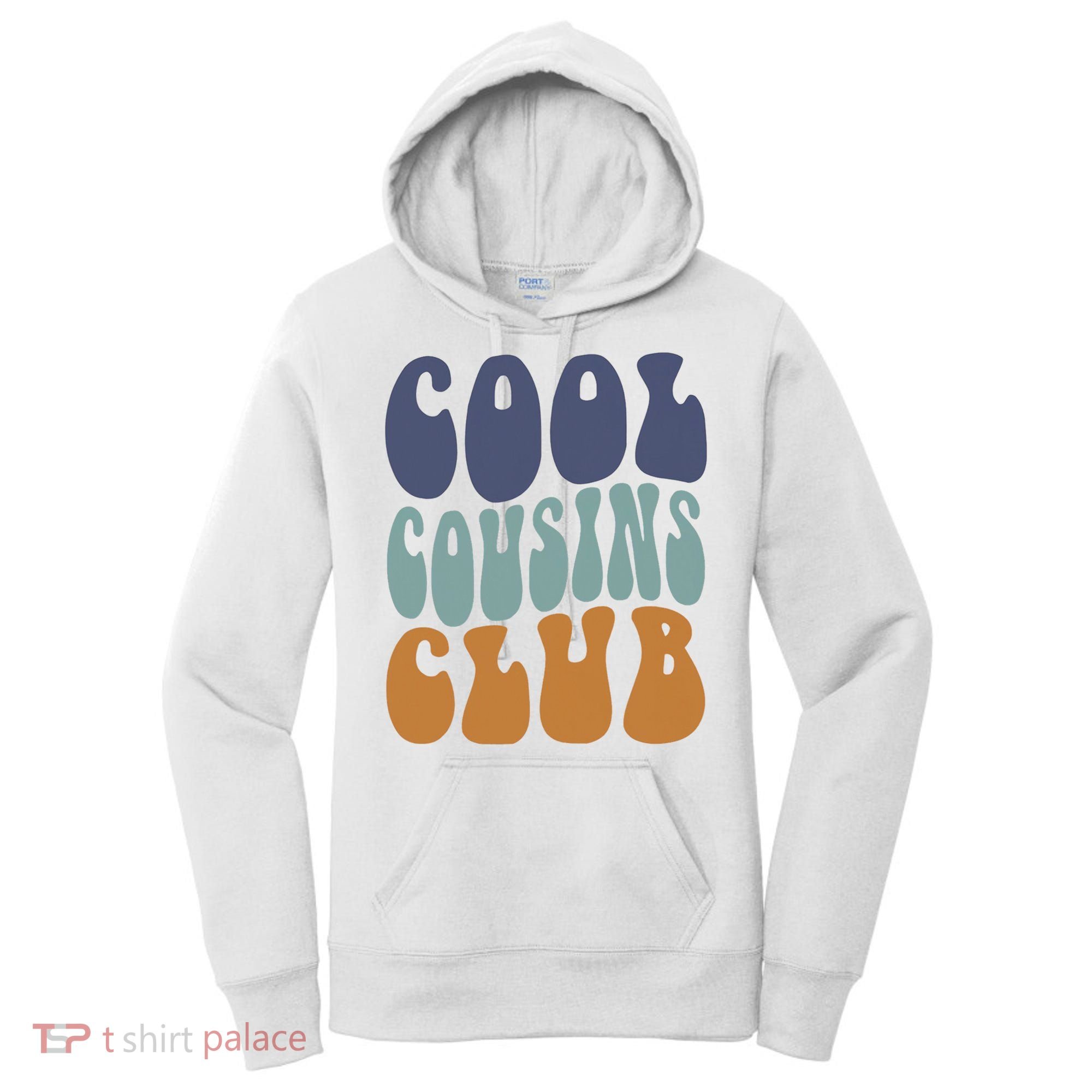 Retro Groovy Cool Cousin Club Women's Hoodie