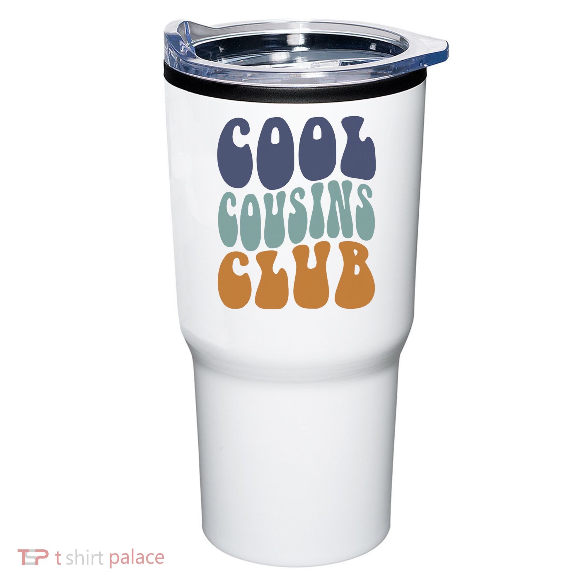 Retro Groovy Cool Cousin Club Tumbler