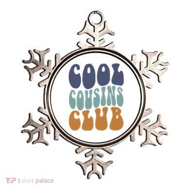 Retro Groovy Cool Cousin Club Ornament