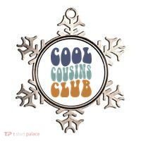 Retro Groovy Cool Cousin Club Ornament thumb 0