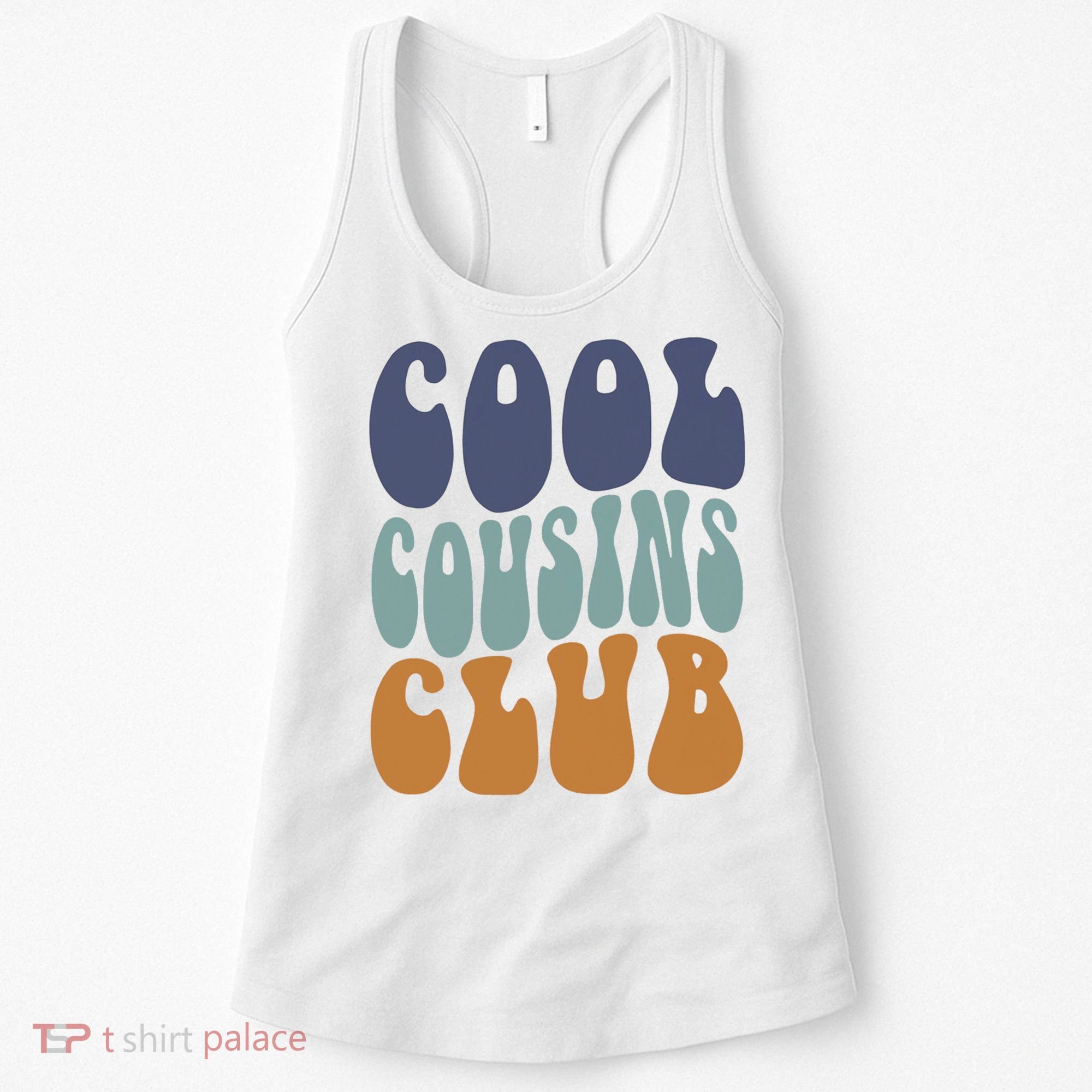 Retro Groovy Cool Cousin Club Women's Tank Top