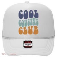 Retro Groovy Cool Cousin Club Hat thumb 0