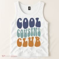 Retro Groovy Cool Cousin Club Tank Top thumb 2
