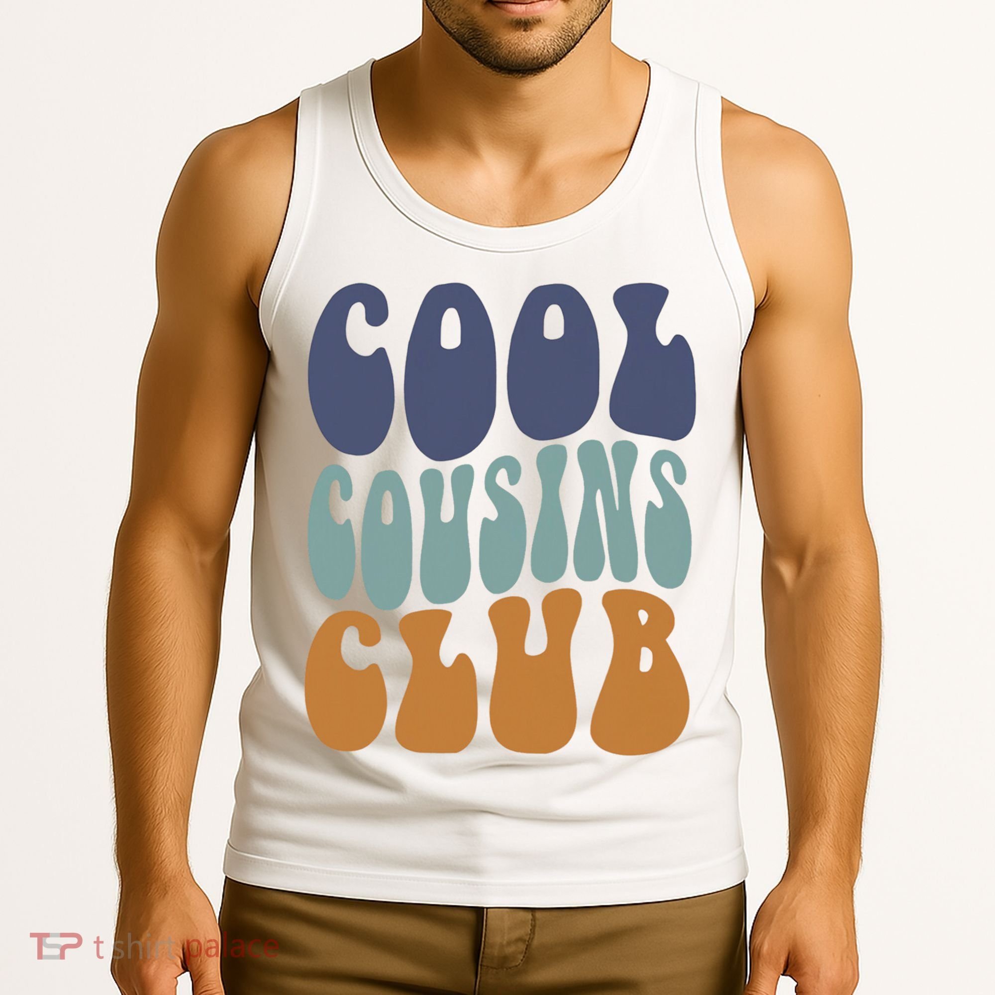 Retro Groovy Cool Cousin Club Tank Top