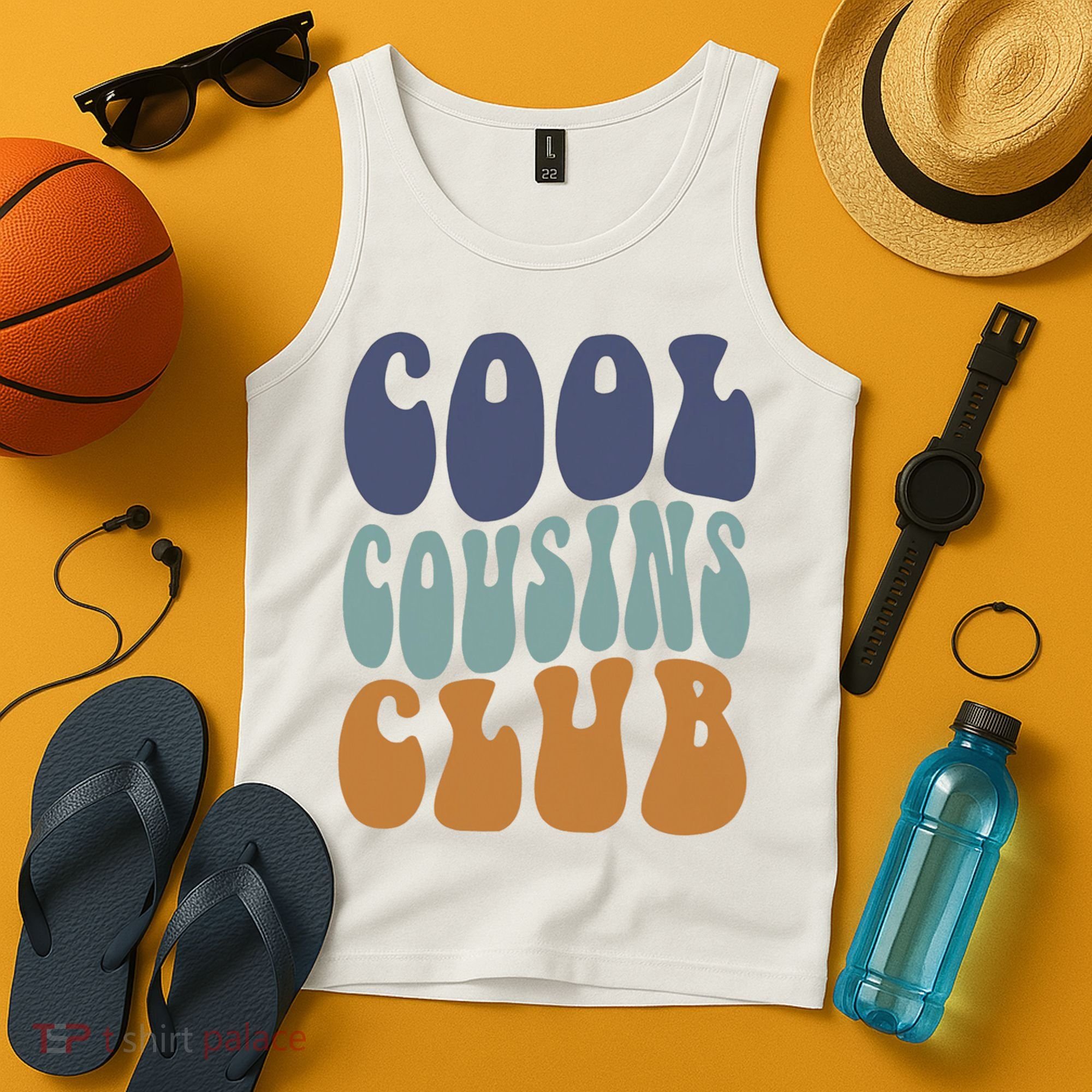 Retro Groovy Cool Cousin Club Tank Top