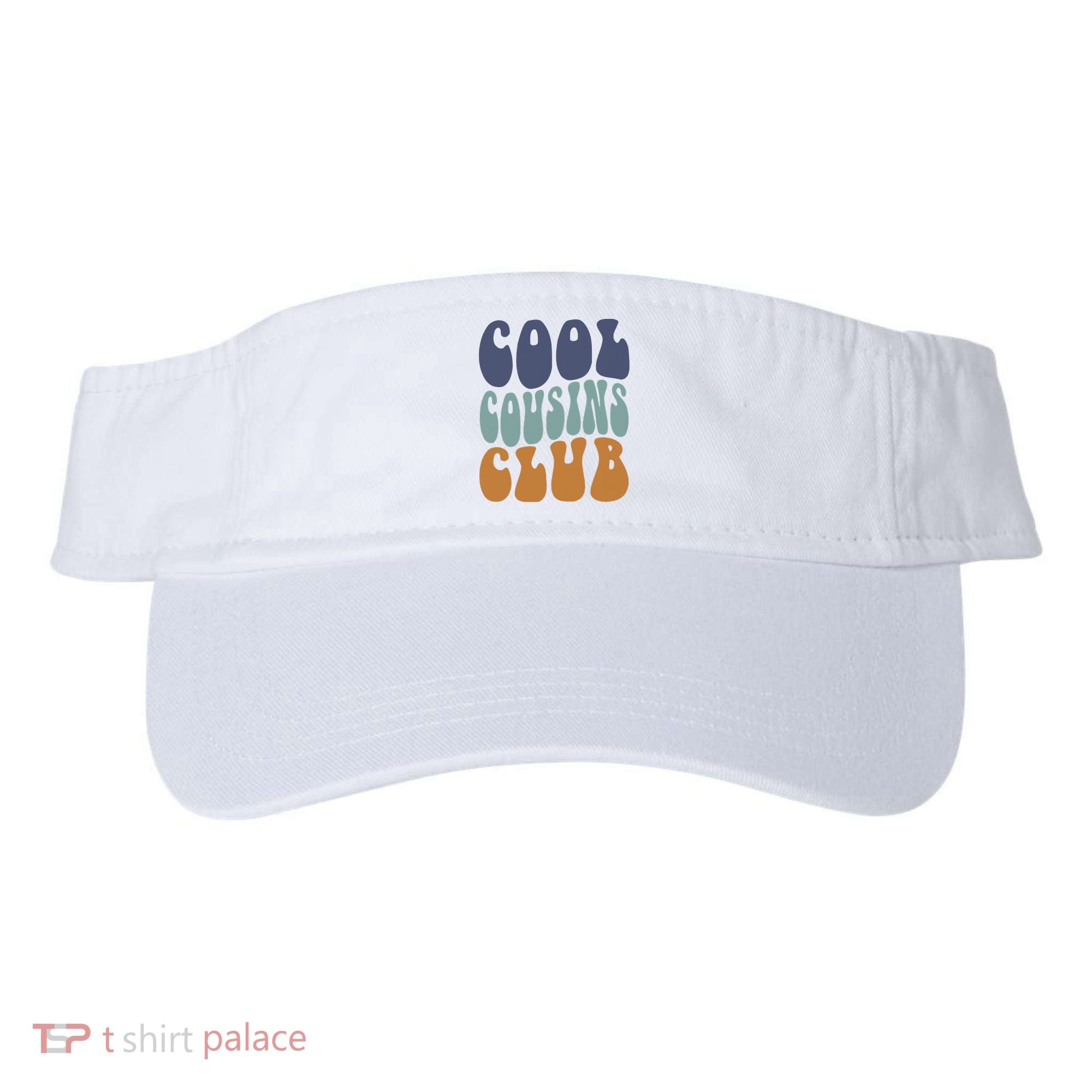 Retro Groovy Cool Cousin Club Visor