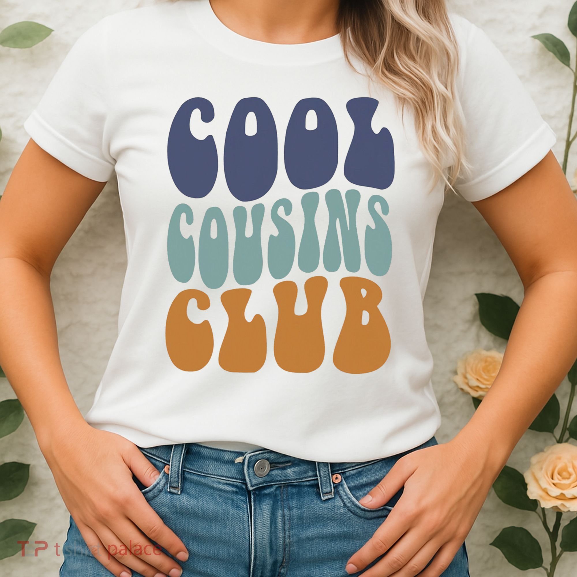 Retro Groovy Cool Cousin Club Women's T-Shirt