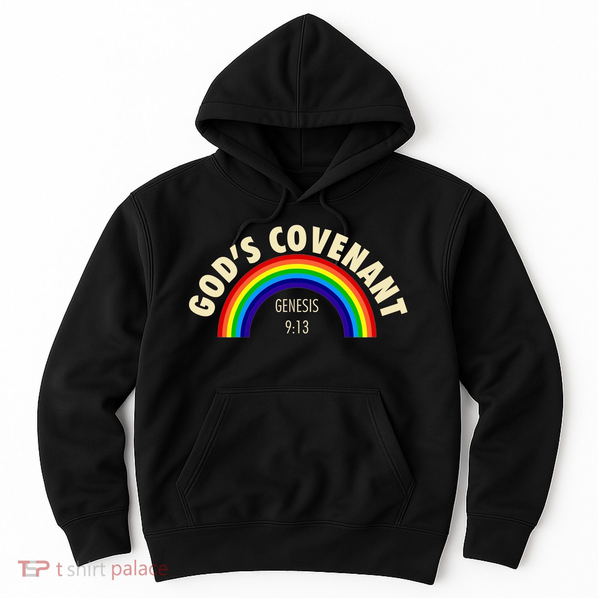 Rainbow Gods Covenant 913 Bible Christian Lover Hoodie