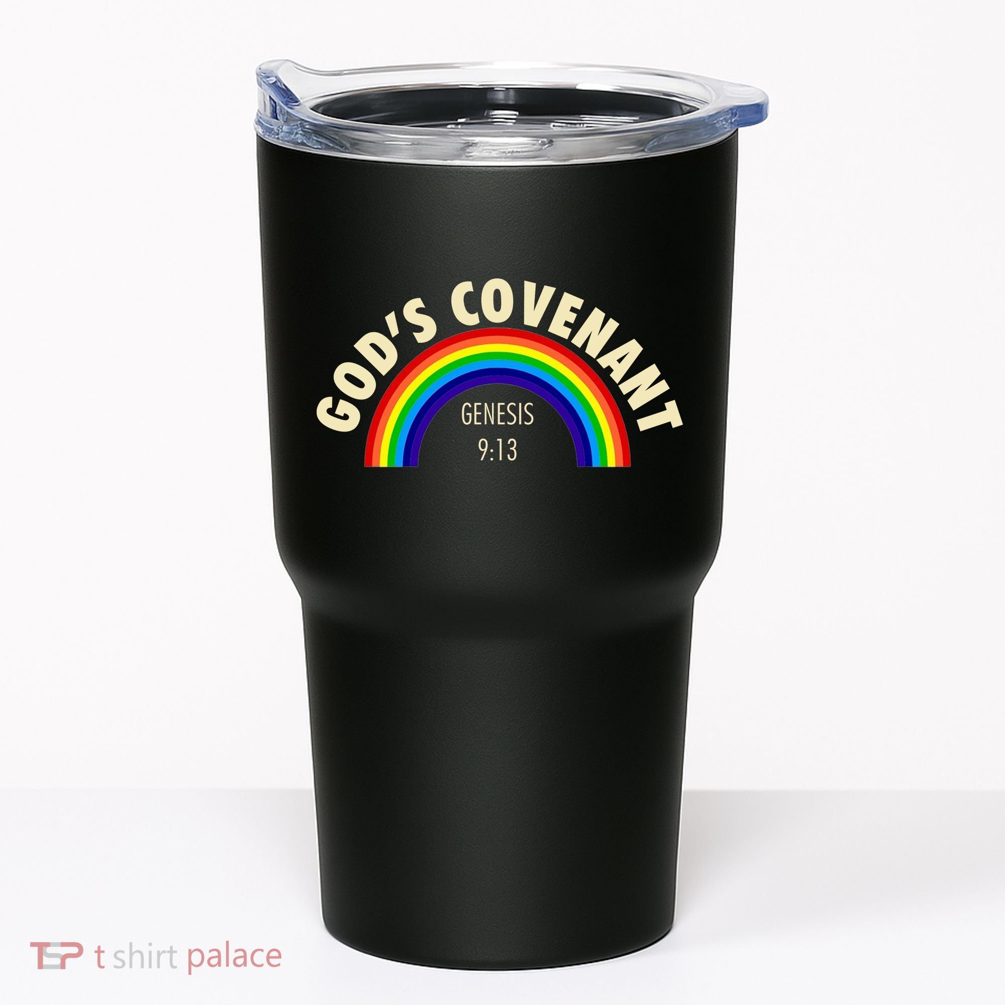 Rainbow Gods Covenant 913 Bible Christian Lover Tumbler