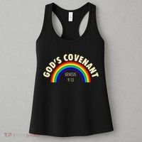 Rainbow Gods Covenant 913 Bible Christian Lover Women's Tank Top thumb 3