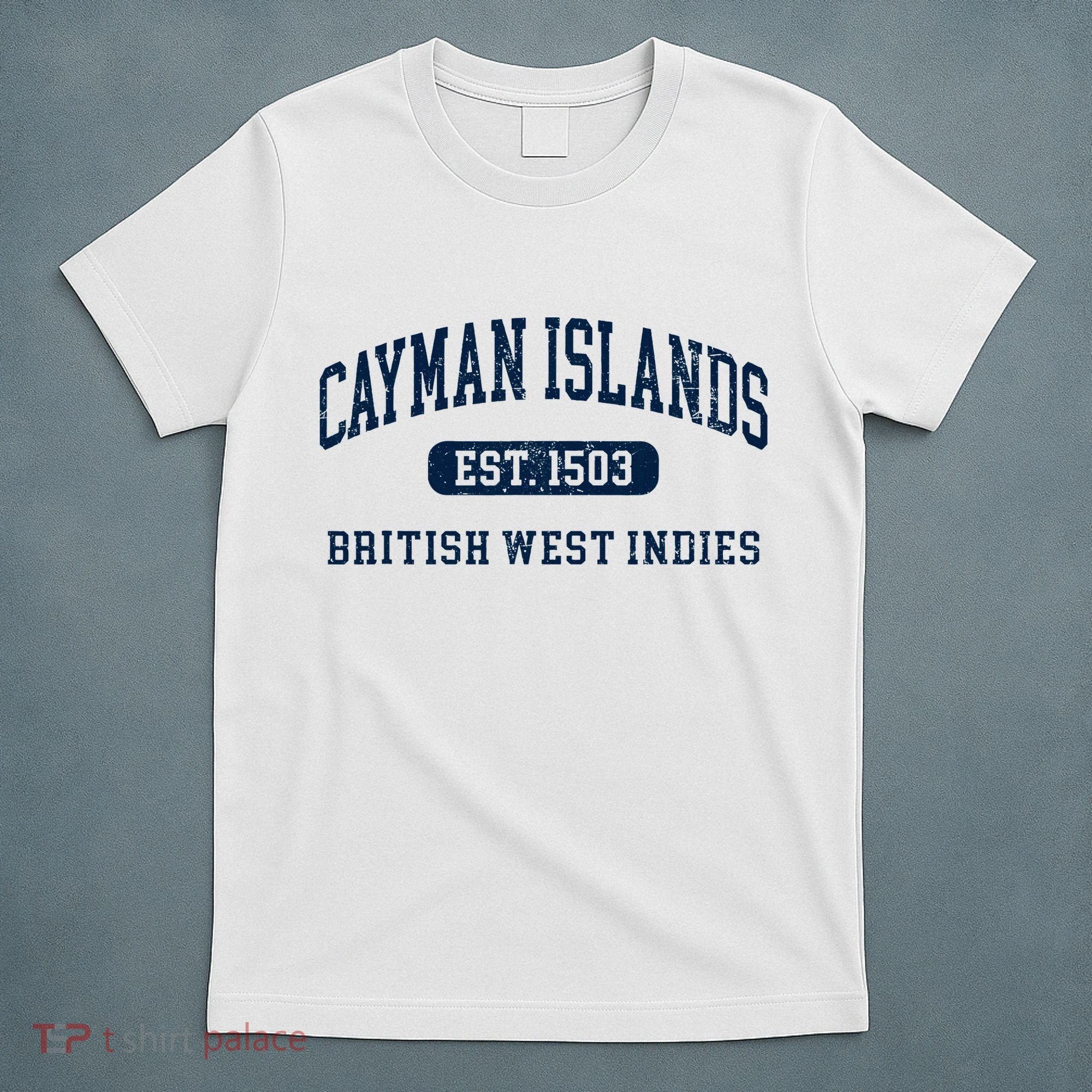 Retro Grand Cayman Islands 1503 Vintage Vacation Souvenir T-Shirt