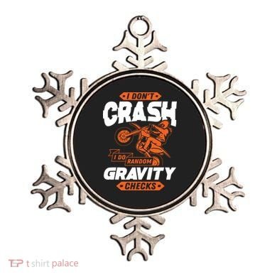 Random Gravity Checks Motocross Dirt Bike Ornament