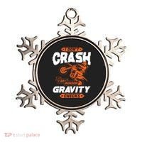 Random Gravity Checks Motocross Dirt Bike Ornament thumb 0