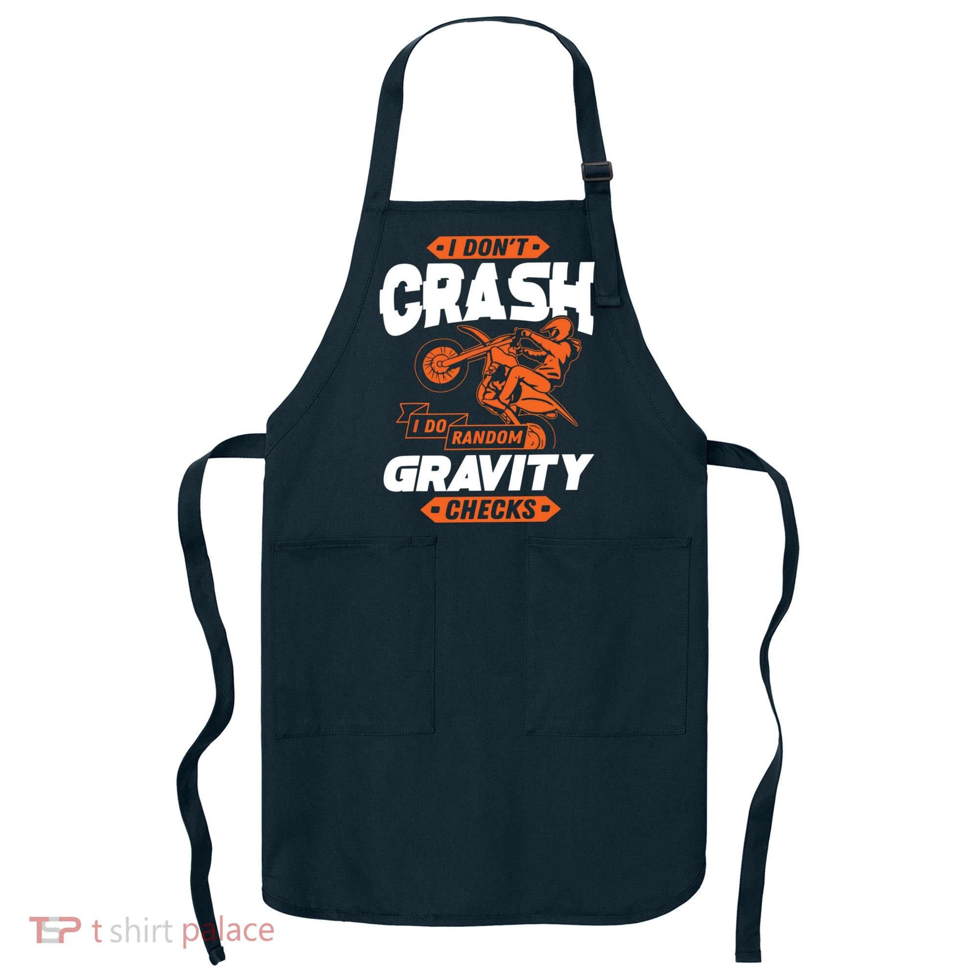 Random Gravity Checks Motocross Dirt Bike Apron