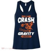 Random Gravity Checks Motocross Dirt Bike Women's Tank Top thumb 0