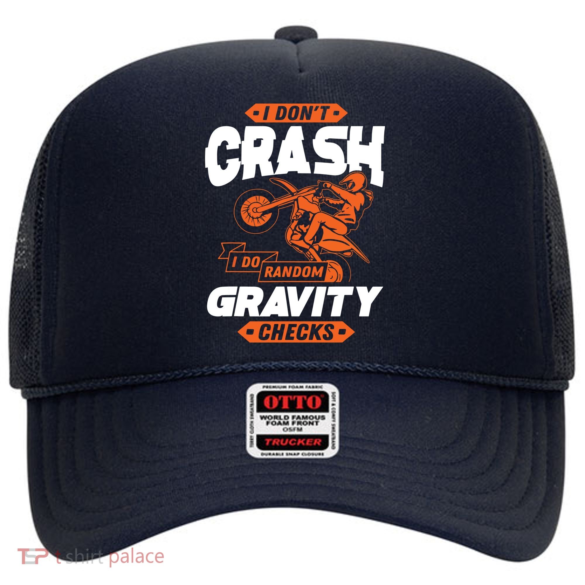 Random Gravity Checks Motocross Dirt Bike Hat