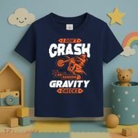 Random Gravity Checks Motocross Dirt Bike Toddler T-Shirt thumb 3