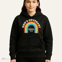 Rainbow God's Covenant Genesis 913 Bible Christian Lover Hoodie thumb 5