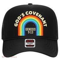 Rainbow God's Covenant Genesis 913 Bible Christian Lover Hat thumb 0