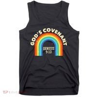 Rainbow God's Covenant Genesis 913 Bible Christian Lover Tank Top thumb 0