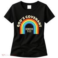 Rainbow God's Covenant Genesis 913 Bible Christian Lover Women's T-Shirt thumb 0
