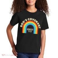 Rainbow God's Covenant Genesis 913 Bible Christian Lover Kids T-Shirt thumb 2